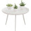 Round Side Table Metal PP 23.62 x 15.75 in 1