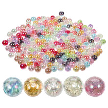 Acrylic decorative loose beads 200 pcs