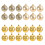 Christmas Ball Ornaments Gold 40mm 24pcs 1