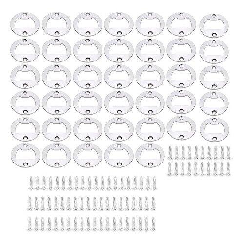 Décapsuleur rond 40 pièces avec vis