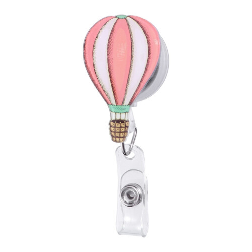Retractable ID badge holder for doctors nurses teachers