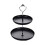 LSLJS Rund Metal Cupcake Stand 2-Etager 1