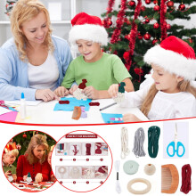 Christmas Gnome Knitting Kit with Instructions