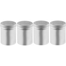 Soro Essentials Aluminum Salt and Pepper Shakers Set of 4
