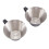 Stainless Steel Espresso Measuring Cup with Handle 2 pcs 1