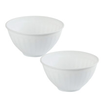 Plastic Mixing Bowl Kitchen Serving Bowl 2PCS