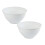 Plastic Mixing Bowl Kitchen Serving Bowl 2PCS 1