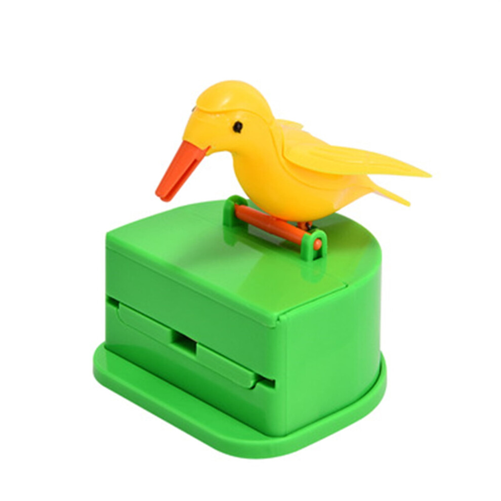 Small Bird Toothpick Box Automatic Ejection 1pc