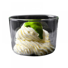 Pudín de yogur en vaso de vidrio resistente a altas temperaturas de Prettyui