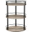 Lazy Susan Organizer 3-Tier Rotating Spice Rack Greige 1