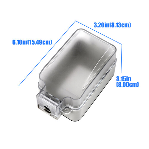 Extended Use Weatherproof Electrical Case With Simple Open Design 2