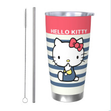 Hello Kitty insulated tumbler cup 20 oz stainless steel