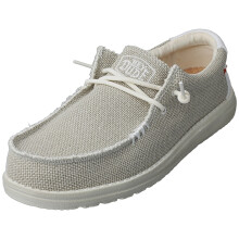 Hey Dude Wally Braided Mens Loafer Shoes in Off White - 13 UK
