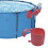 Poolbecherhalter, quadratisch und oval, zum Anclipsen 1