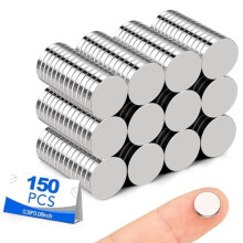 Aimants néodyme 10x2 mm, lot de 150