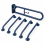 Twyford Doc M Grab Bar, Wall Mounted, Heavy Duty, Blue 1