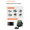 PD30W Type C snellaadadapter autolader met 18W USB-poort-rood 4