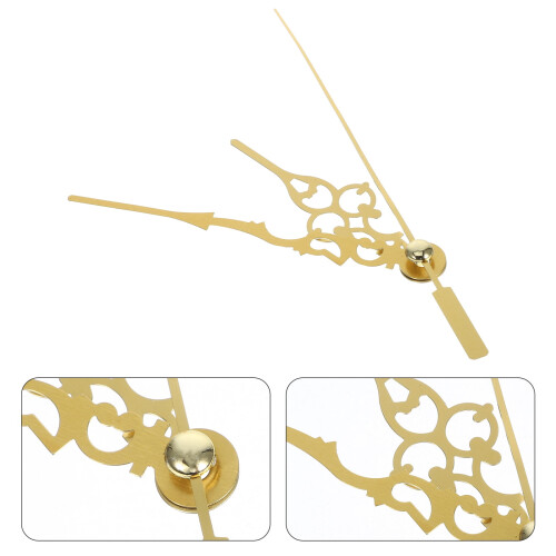 Set ace de ceas din plastic auriu – 10 seturi