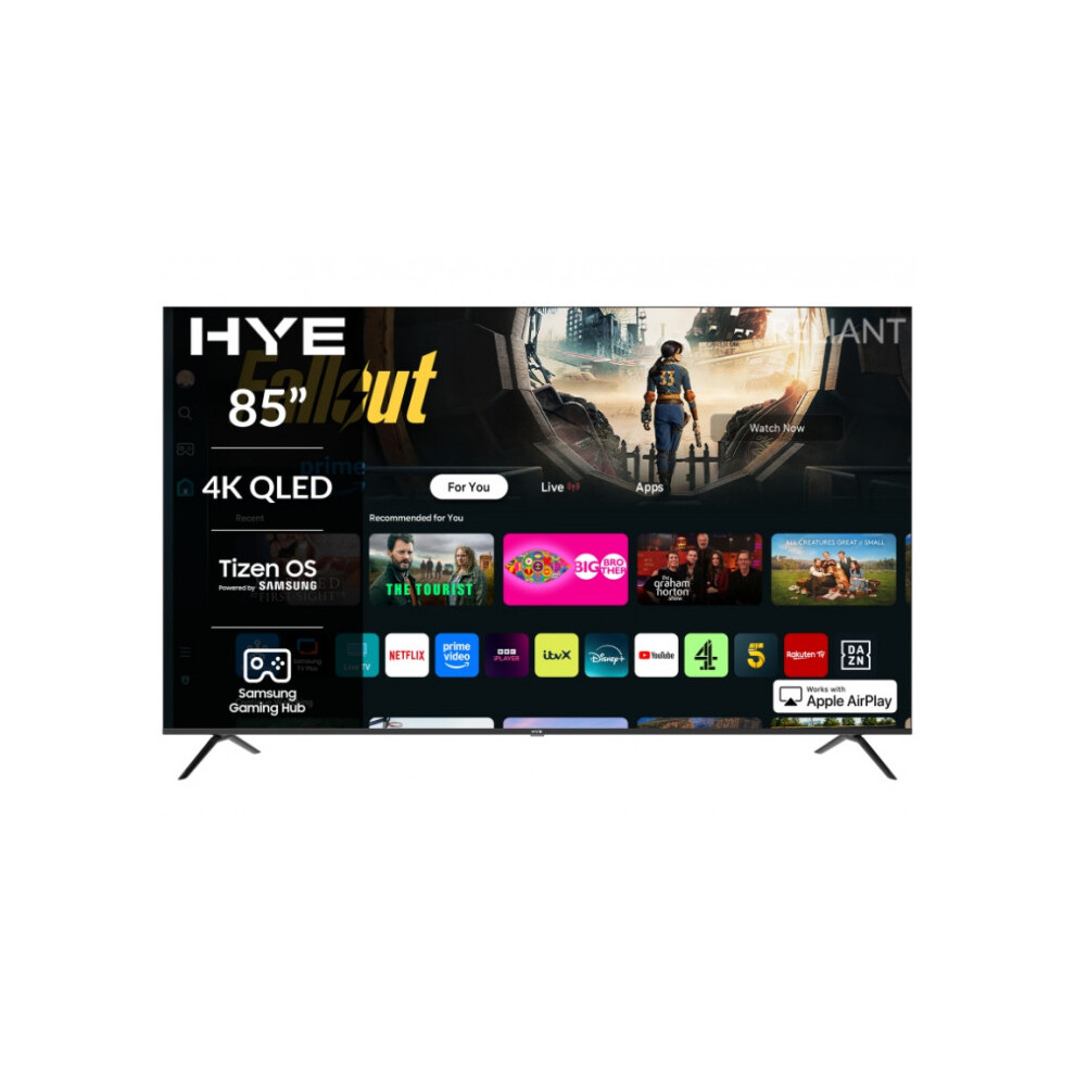 Hye 85" 4K Qled Tizenos Wifi Smart Tv- 85Qleds2008 5056770303266