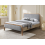 (Double, Grey Silver) Snuggle Beds Clara Bed Frame 1