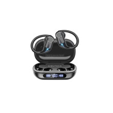 AuraliX Sports Earbuds - Waterproof IPX7, Hi-Fi Bass & 1800mAh Power Bank Case