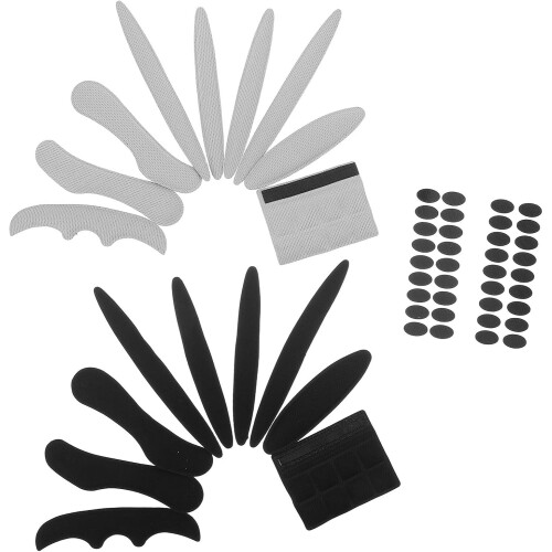 2 Sets Bicycle Helmet Padding Replacement Kit, Foam Cushion Inserts with Breathable Soft Liner