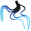 Helmet Braid Ponytail Wig with Suction Cups Black Blue Gradient Helmet Hair Accessory 1