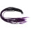 Motorcycle Helmet Braid Ponytail Decoration with Suction Cup 1