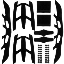 2 Sets universelle Fahrradhelm-Ersatzschaumstoffpolster, schweißabsorbierende Kissen-Einsatz-Set