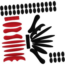 2 Sets Fahrradhelm-Ersatzpolster mit Klettverschluss, universelle Schaumstoffeinlagen