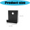 Hochfestes Versteck-Deck-Befestigungsclip-Set,-Schwarz 4