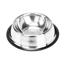 Artículos para perros de compañía: Comedero de acero inoxidable para perros mayores, duradero y no tóxico.