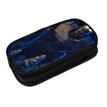 Estuche para bolígrafos y lápices Iron Giant, resistente, con gran capacidad de almacenamiento, ideal para material escolar, oficina, universidad,