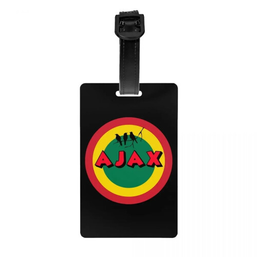 Ετικέτα αποσκευών Amsterdam Bob Marley Ajax, προσαρμοσμένη, προστασία απορρήτου, ετικέτες