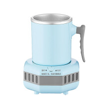 Giyblacko Clearance Glass&Bottle Quick Cup Smart Mug Cooler, elektryczny, przenośny, do domu i restauracji (biały)