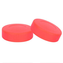 Toudaret Sport PVC ishockeypucker 7,5 cm svarte, lette for innendørs trening og trening, kompatible med nettingpose – for barn og voksne