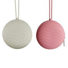 Lot de 2 étuis à sucettes en silicone, sans BPA, compatibles avec toutes les sucettes, rangement de voyage pour sacs à langer et poussettes -