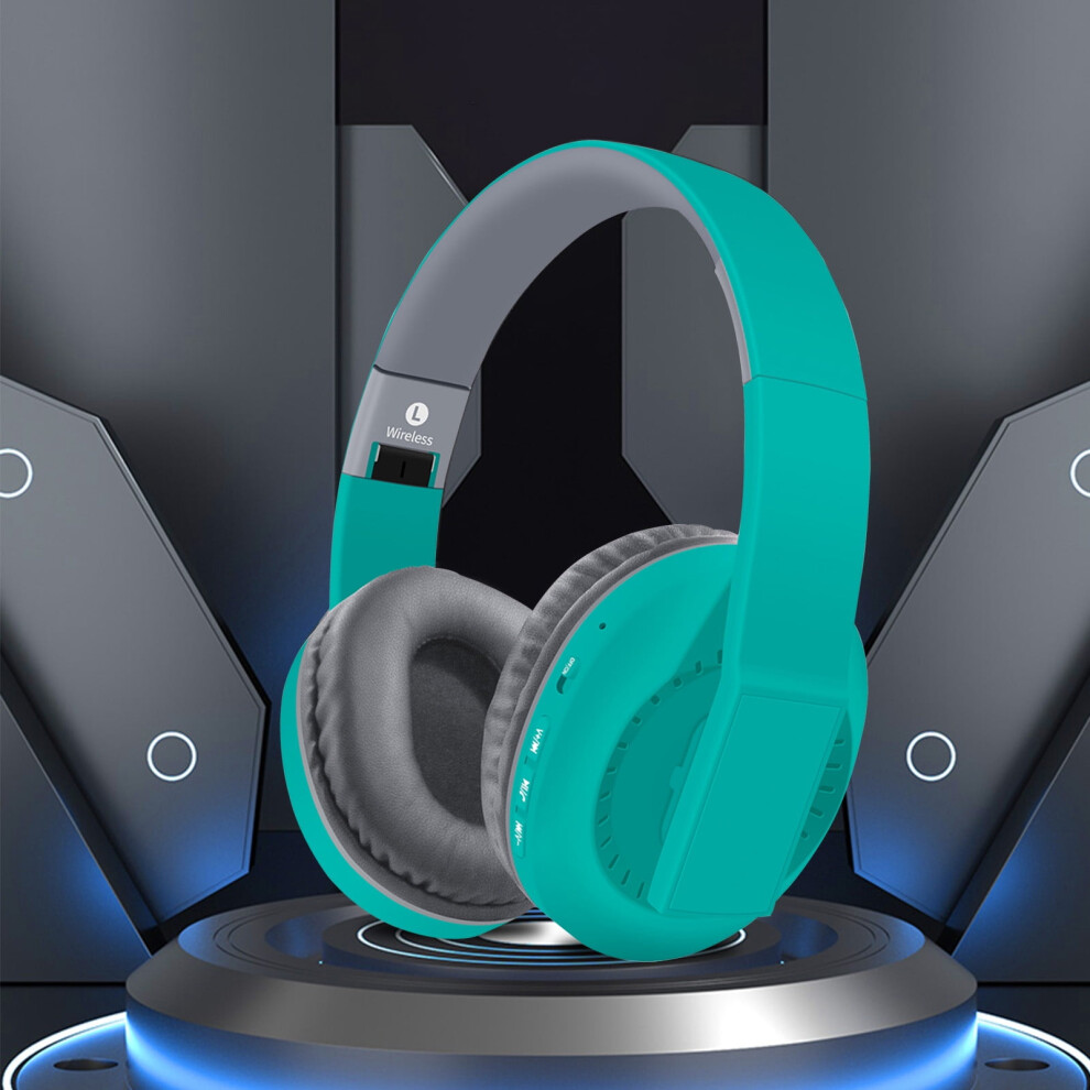 Jacenvly Bluetooth 5.3 Headphones Noise Canceling Foldable 946140176673