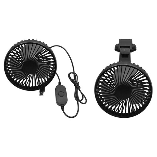 Ventilateur de bureau USB 5W avec base à-Type de sortie d'air 2