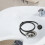 Tuyau Douche Noir Pour Salon Coiffure Polyvalent 3