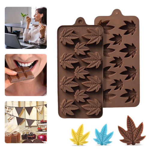 Silicone Chocolate Mould Set – 6-Piece Food-Grade