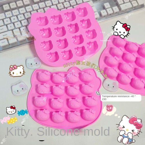 Kitty Ice Cube Tray – Food-Grade Silicone