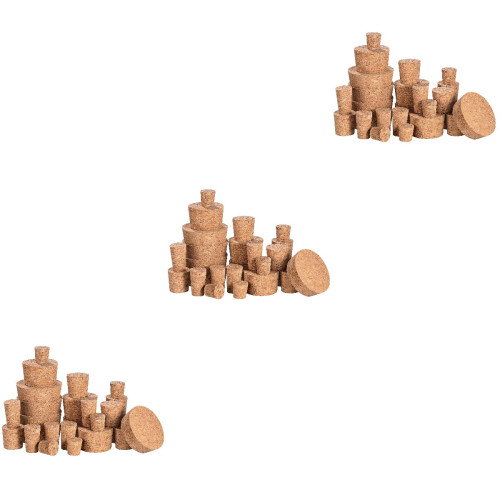 ARTIBETTER Cork Bottle Stoppers – 25-Piece Set