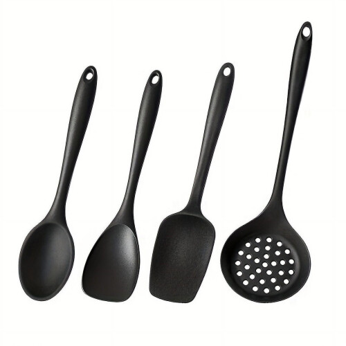 4-Piece Silicone Kitchen Utensil Set