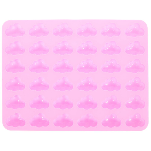 Pink Silicone Cloud Chocolate Mold