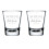 2x1,75oz Shotgläser - Geschenkset im Scotch-Stil 1
