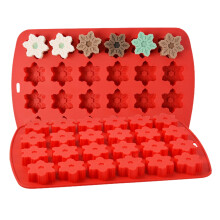 Silicone Christmas Chocolate Mold Snowflake Snowman