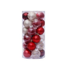 Christmas Ornaments Shatterproof Teal Balls 30 pcs 2.37