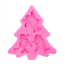 Silicone Cake Decorating Tools Set Christmas Tree Snowflake