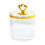 Airtight Storage Jar Clear Plastic 1 pc 1
